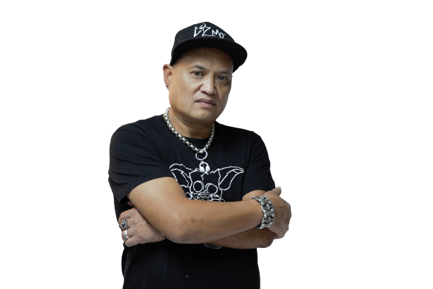 Vrijstaande DJ Gizmo artiestenfoto
